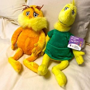 Dr. Seuss stuffed characters, Kohl’s Cares, “oh, the things you can think”